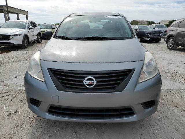 3N1CN7AP0DL833635 - 2013 NISSAN VERSA S GRAY photo 5