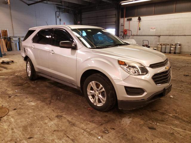 1GNALBEK1GZ107251 - 2016 CHEVROLET EQUINOX LS SILVER photo 4