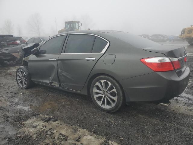 1HGCR2F31FA134472 - 2015 HONDA ACCORD LX GRAY photo 2