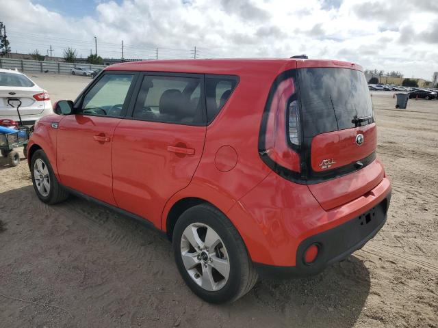 KNDJN2A22K7654932 - 2019 KIA SOUL RED photo 2