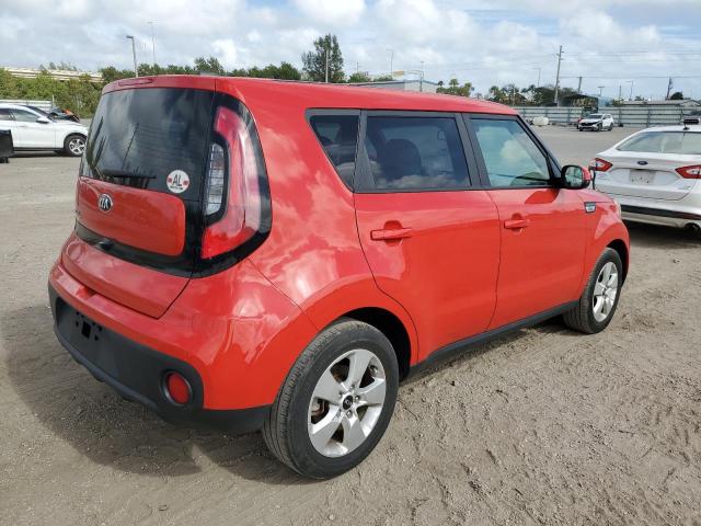 KNDJN2A22K7654932 - 2019 KIA SOUL RED photo 3