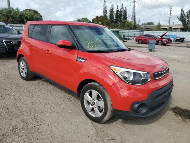 KNDJN2A22K7654932 - 2019 KIA SOUL RED photo 4