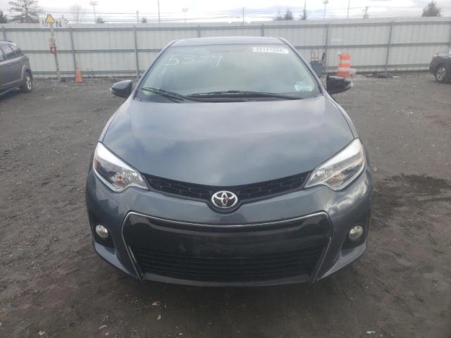 2T1BURHE1GC675339 - 2016 TOYOTA COROLLA L GRAY photo 5