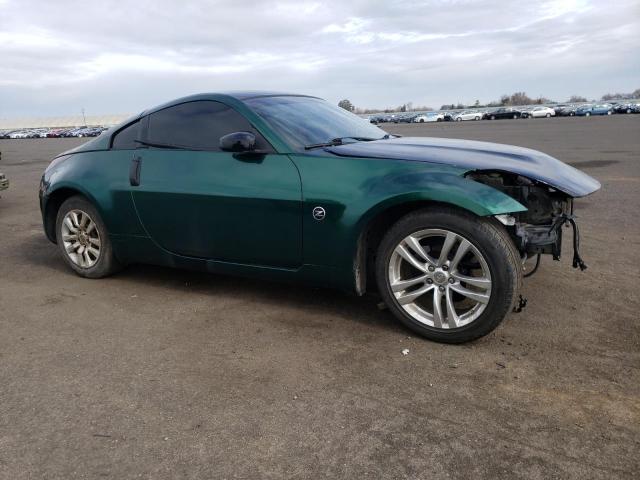 JN1BZ34D58M702447 - 2008 NISSAN 350Z COUPE GREEN photo 4