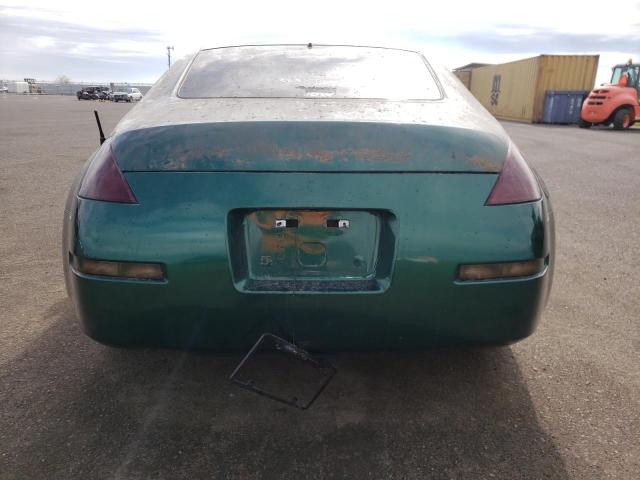 JN1BZ34D58M702447 - 2008 NISSAN 350Z COUPE GREEN photo 6