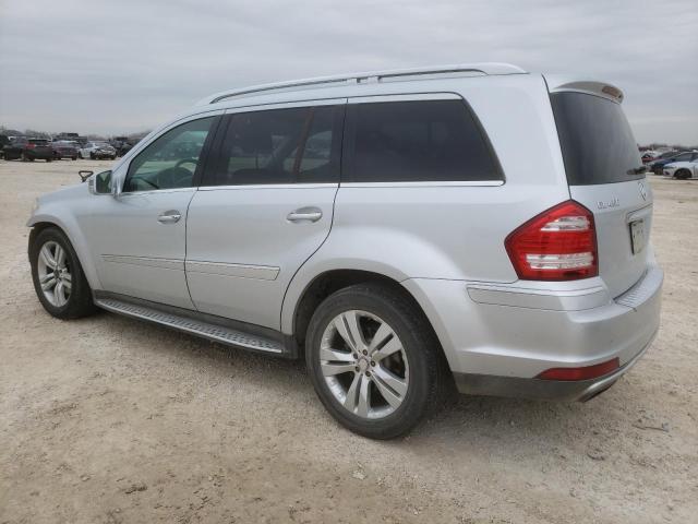 4JGBF7BE0CA782271 - 2012 MERCEDES-BENZ GL 450 4MATIC SILVER photo 2