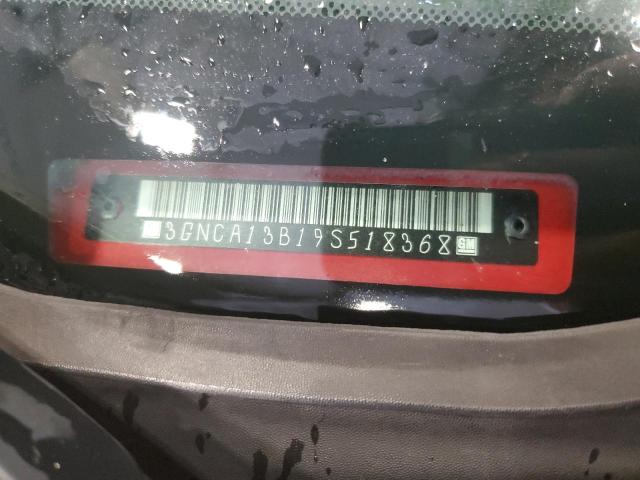 3GNCA13B19S518368 - 2009 CHEVROLET HHR LS RED photo 12