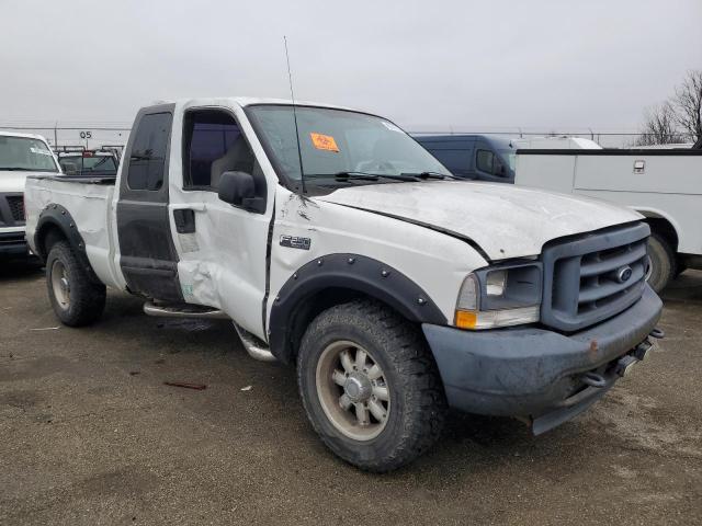 1FTNX20L64EC21926 - 2004 FORD F250 SUPER DUTY WHITE photo 4