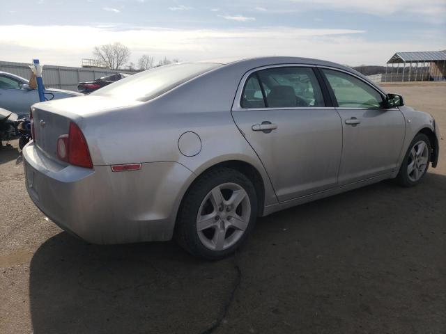 1G1ZH57B18F263278 - 2008 CHEVROLET MALIBU 1LT Argent photo 3
