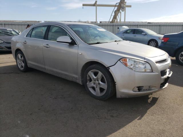 1G1ZH57B18F263278 - 2008 CHEVROLET MALIBU 1LT Argent photo 4