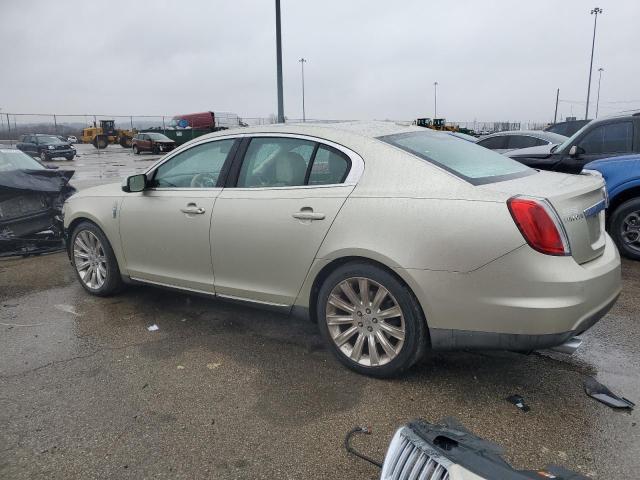 1LNHL9DR5BG603832 - 2011 LINCOLN MKS GOLD photo 2