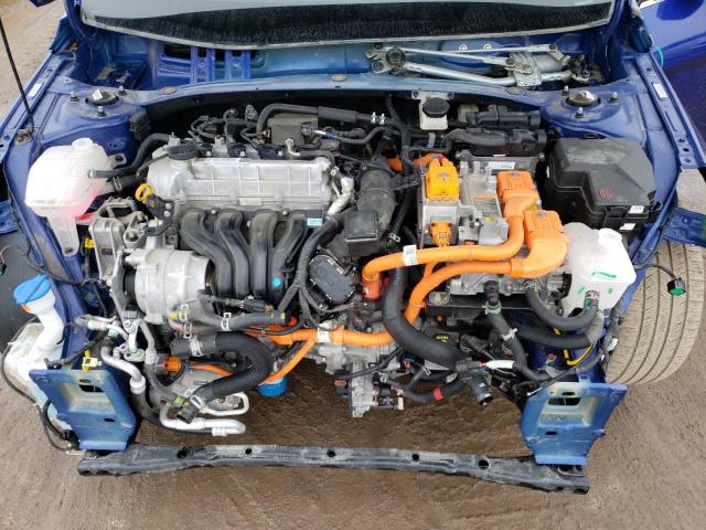 KMHLN4AJ8NU015175 - 2022 HYUNDAI ELANTRA LIMITED BLUE photo 11