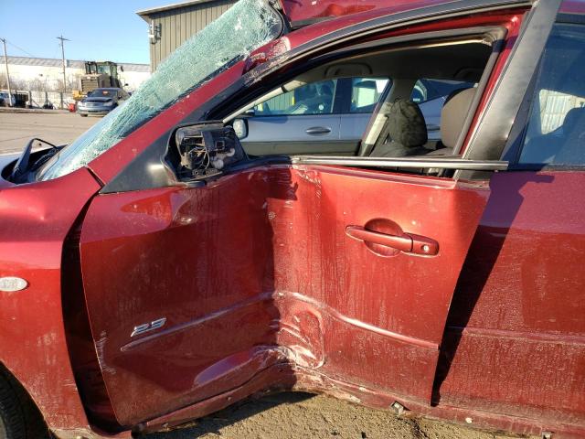 JM1BK143361541320 - 2006 MAZDA 3 HATCHBACK RED photo 7