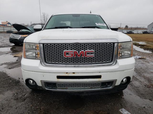 3GTRKXE20AG156427 - 2010 GMC SIERRA K1500 DENALI WHITE photo 5