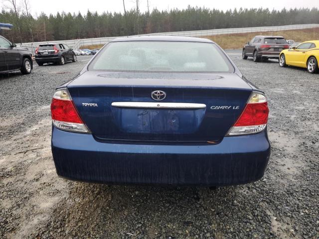 4T1BE30K36U160349 - 2006 TOYOTA CAMRY LE BLUE photo 6