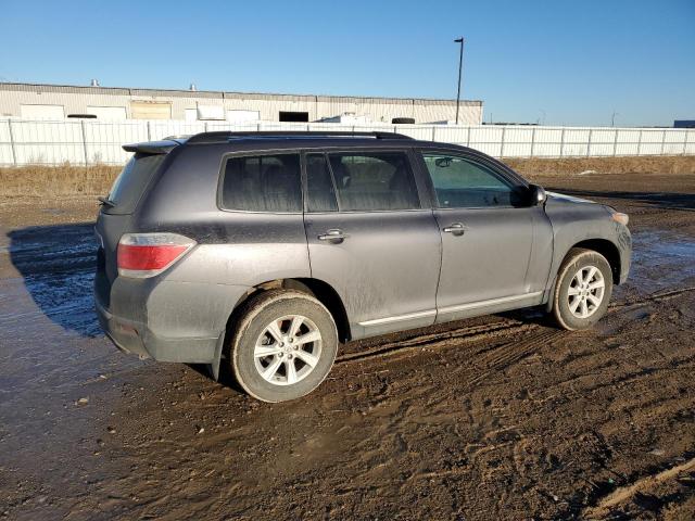 5TDBK3EH5CS168088 - 2012 TOYOTA HIGHLANDER BASE GRAY photo 3