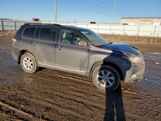 5TDBK3EH5CS168088 - 2012 TOYOTA HIGHLANDER BASE GRAY photo 4