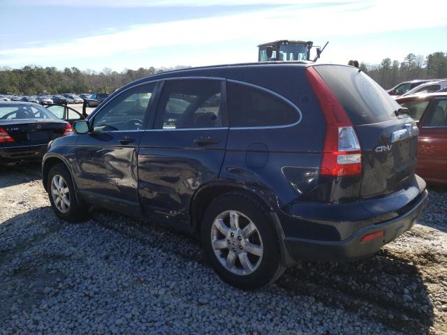 JHLRE38537C071103 - 2007 HONDA CR-V EX BLUE photo 2