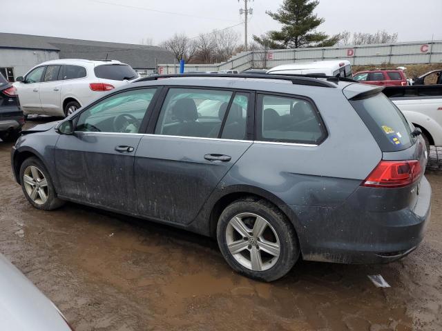 3VWCA7AU6FM512465 - 2015 VOLKSWAGEN GOLF SPORT TDI S GRAY photo 2