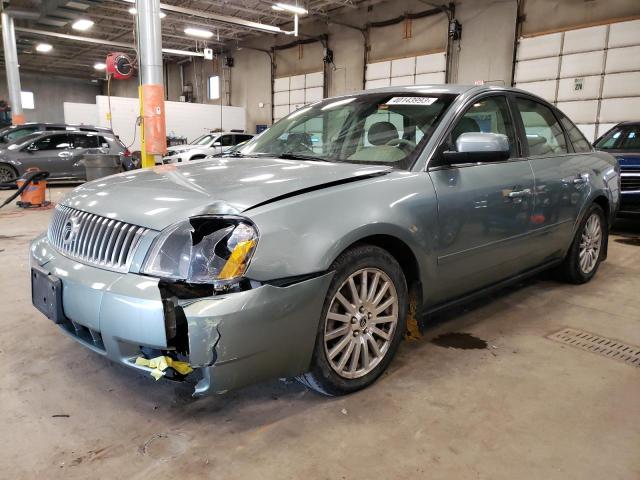 1MEFM42115G625659 - 2005 MERCURY MONTEGO PREMIER GREEN photo 1