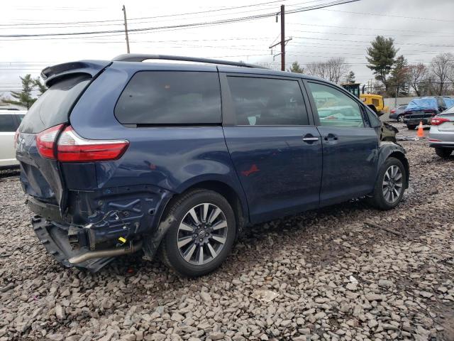 5TDDZ3DC8JS206615 - 2018 TOYOTA SIENNA XLE BLUE photo 3