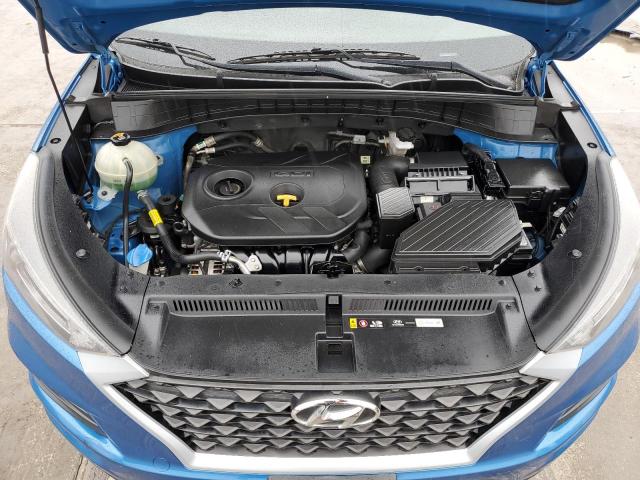 KM8J33A43KU954361 - 2019 HYUNDAI TUCSON LIMITED BLUE photo 12