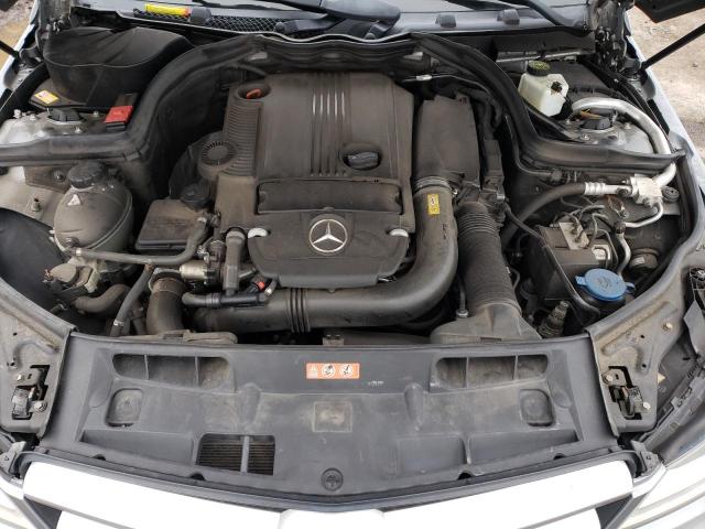 WDDGJ4HB0DG024312 - 2013 MERCEDES-BENZ C 250 SILVER photo 11