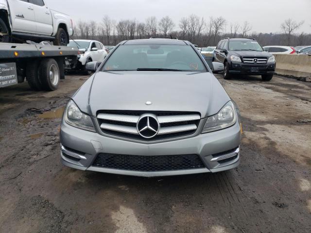 WDDGJ4HB0DG024312 - 2013 MERCEDES-BENZ C 250 SILVER photo 5