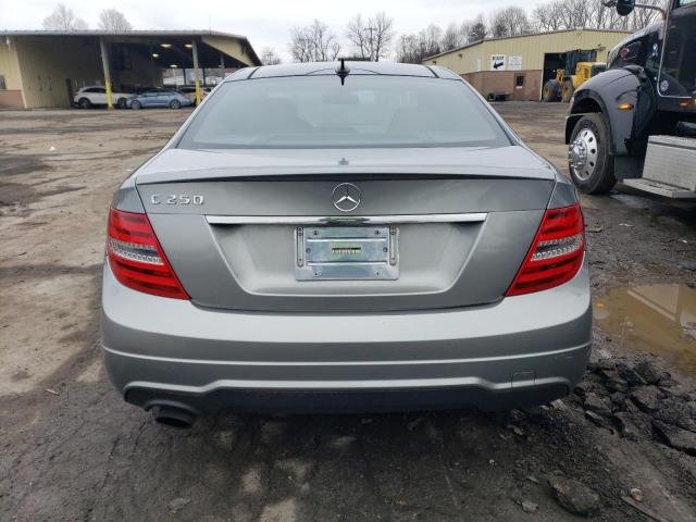 WDDGJ4HB0DG024312 - 2013 MERCEDES-BENZ C 250 SILVER photo 6