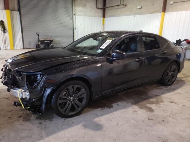 19UUB5F58MA012569 - 2021 ACURA TLX TECH A შავი ფოტო 1