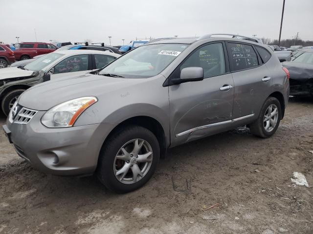 JN8AS5MV1BW282395 - 2011 NISSAN ROGUE S GRAY photo 1