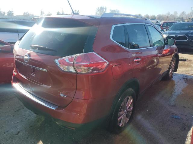 5N1AT2MT5GC801068 - 2016 NISSAN ROGUE S RED photo 3