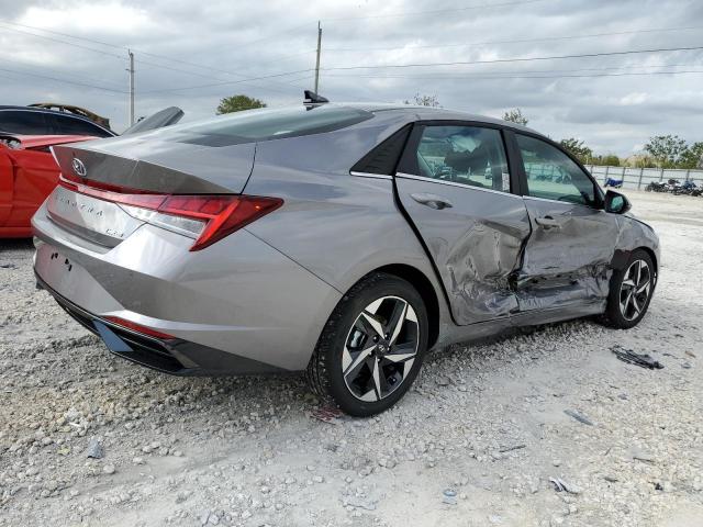 KMHLP4AG2PU452042 - 2023 HYUNDAI ELANTRA LIMITED GRAY photo 3