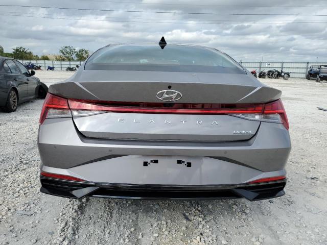 KMHLP4AG2PU452042 - 2023 HYUNDAI ELANTRA LIMITED GRAY photo 6