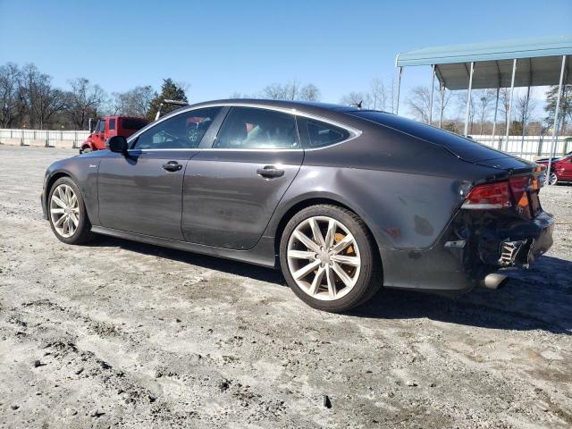 WAUSGAFCXCN009904 - 2012 AUDI A7 PRESTIGE GRAY photo 2