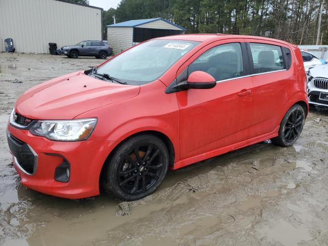 1G1JF6SB3H4169138 - 2017 CHEVROLET SONIC PREMIER RED photo 1