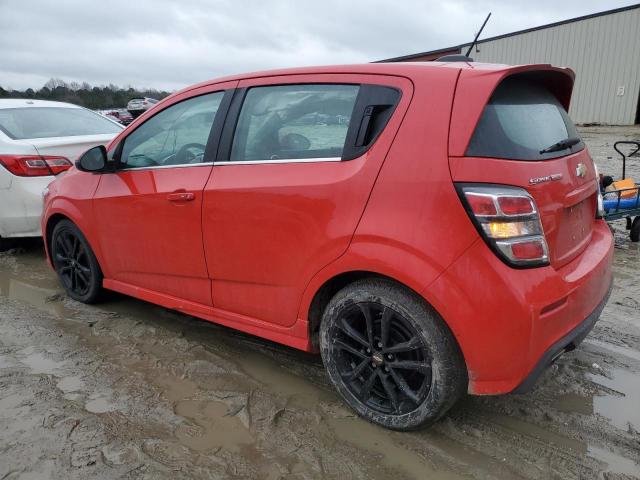 1G1JF6SB3H4169138 - 2017 CHEVROLET SONIC PREMIER RED photo 2