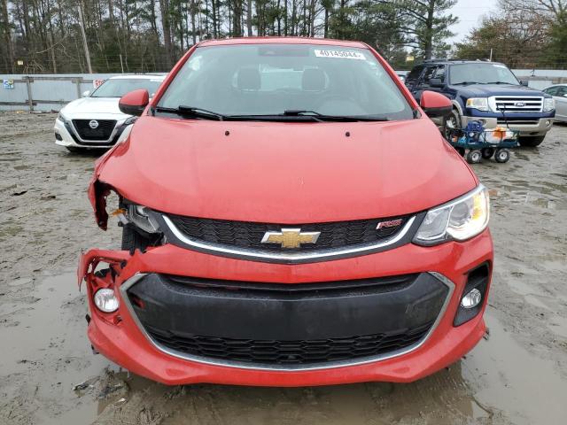 1G1JF6SB3H4169138 - 2017 CHEVROLET SONIC PREMIER RED photo 5