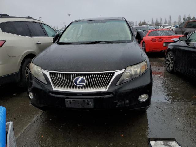 JTJZB1BA1A2402464 - 2010 LEXUS RX 450 BLACK photo 5