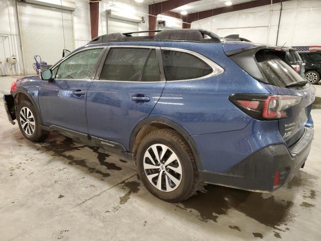 4S4BTACC6M3102446 - 2021 SUBARU OUTBACK PREMIUM BLUE photo 2