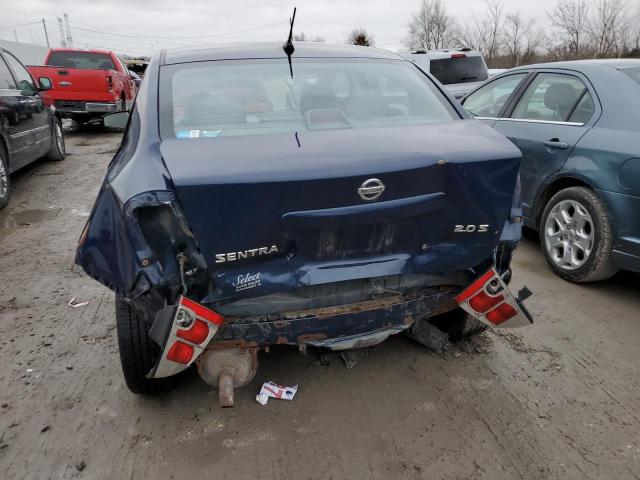 3N1AB61E77L707625 - 2007 NISSAN SENTRA 2.0 BLUE photo 6