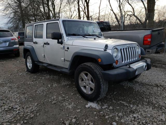 1J4GA39149L765789 - 2009 JEEP WRANGLER U X SILVER photo 4