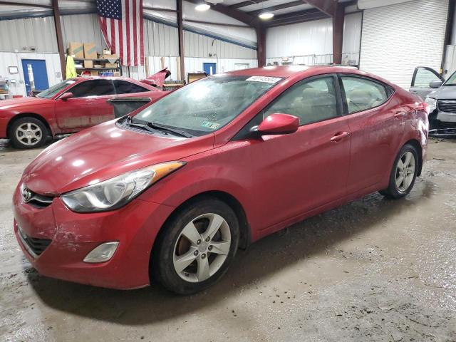 KMHDH4AE9CU372876 - 2012 HYUNDAI ELANTRA GLS BURGUNDY photo 1