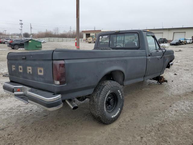 1FTEF14N9MPA70996 - 1991 FORD F150 BLACK photo 3