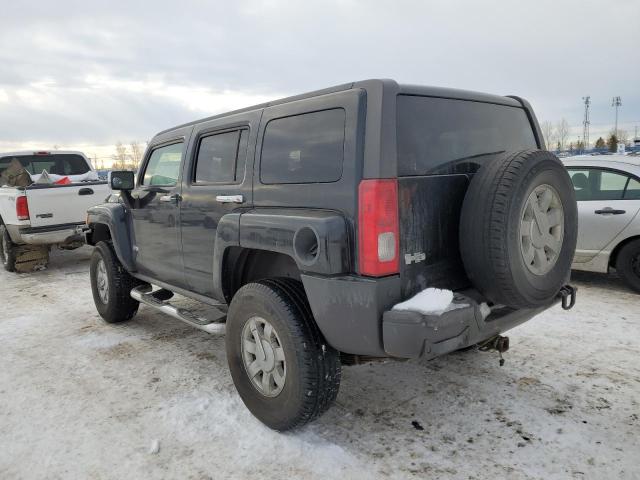 5GTEN13E498156795 - 2009 HUMMER H3 BLACK photo 2