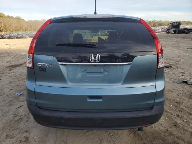 2HKRM3H52EH515234 - 2014 HONDA CR-V EX TURQUOISE photo 6