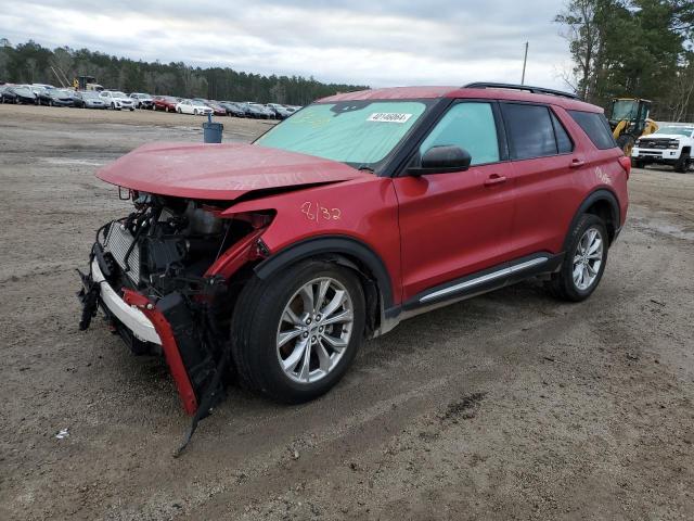 1FMSK7DH8LGC07092 - 2020 FORD EXPLORER XLT RED photo 1