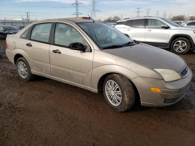 1FAFP34N05W293471 - 2005 FORD FOCUS ZX4 BEIGE photo 4