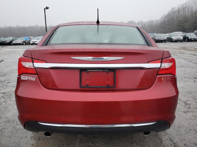 1C3CCBCG4DN523768 - 2013 CHRYSLER 200 LIMITED RED photo 6