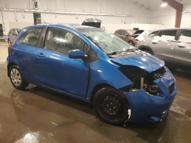 JTDJT923375084030 - 2007 TOYOTA YARIS BLUE photo 4